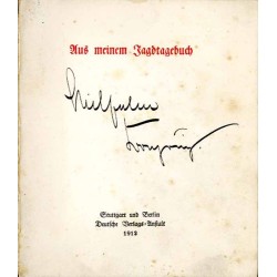 Aus meinem Jagdtagebuch