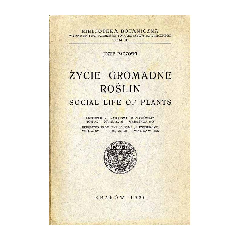Życie gromadne roślin  Social life of plants
