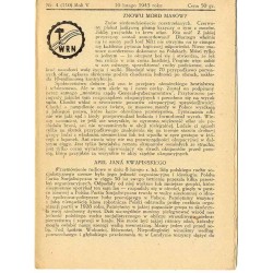 WRN [Wolność Równość Niepodległość]. R. 5 (1943). Nr 4 (110) (19 lutego 1943)