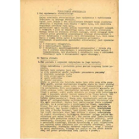 Wyszkolenie strzeleckie