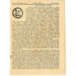 WRN [Wolność Równość Niepodległość]. R. 5 (1943). Nr 13 (119) (2 lipca 1943)