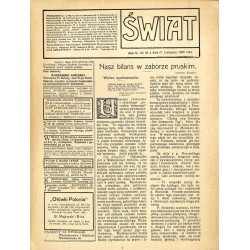 Świat. Pismo tygodniowe ilustrowane. R. 4 (1909). Nr 48 (27 listopada 1909) / Poznań Wystawa "Sztuki" / Dahomej / Zygmunt Krasiń