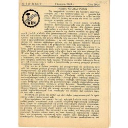 WRN [Wolność Równość Niepodległość]. R. 5 (1943). Nr 7 (113) (2 kwietnia 1943)