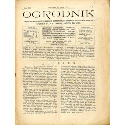 Ogrodnik. Organ Polskiego Związku Zrzeszeń Ogrodniczych i Syndykatu Plantatorów Chmielu. R.17 (1927). Nr 5 (10 marca 1927)