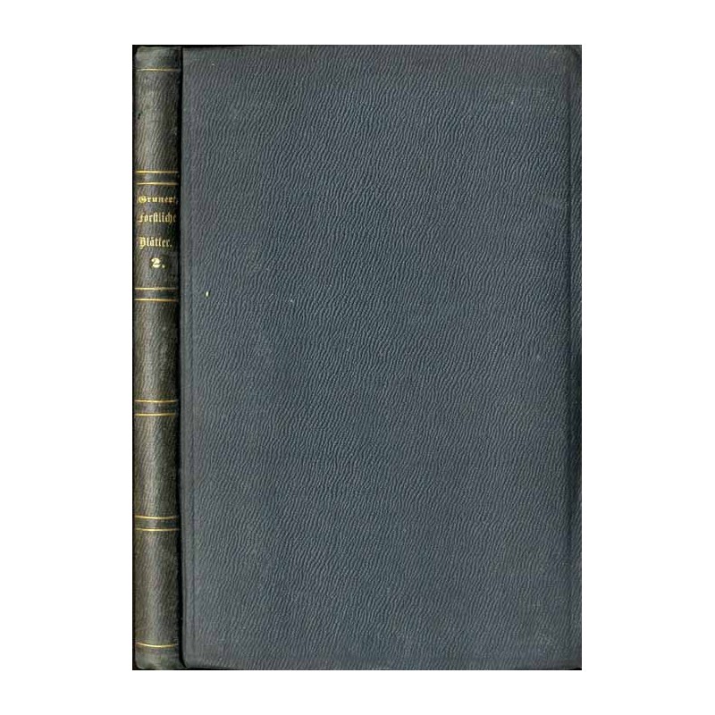 Forstliche Blätter. Zeitschrift für Forst- und Jagdwesen. (1861) H. 2