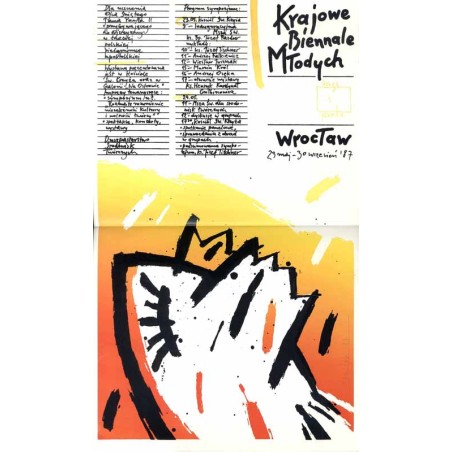 Krajowe Biennale Młodych Wrocław 23 maj - 30 wrzesień '87