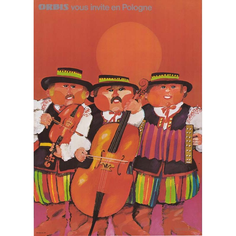 Orbis vous invite en Pologne / Orbis zaprasza do Polski - wersja francuska z kapelą