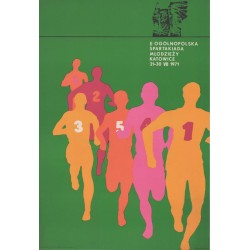 II Ogólnopolska Spartakiada Młodzieży Katowice 21-30 VII 1971
