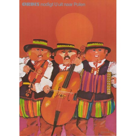 Orbis ndigt U uit naar Polen / Orbis zaprasza do Polski - wersja z kapelą w języku szwedzkim