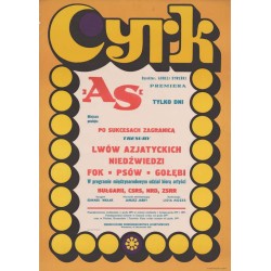 Cyrk "AS" Zjednoczone Przedsiębiorstwa Rozrywkowe Warszawa