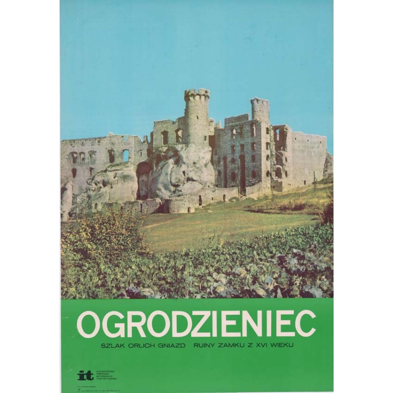 Ogrodzieniec Szlak Orlich Gniazd Ruiny zamku z XVI wieku