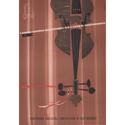 1 Polski Festiwal Skrzypcowy Częstochowa 4-6.V-1968. r. Częstochowa POS POS Państwowa Orkiestra Symfoniczna w Częstochowie