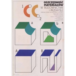 Oszczędność materiałów w budownictwie i przemyśle. Ośrodek Postępu Technicznego Katowice. Wystawa [...] 17-30 czerwca 1972 [...]