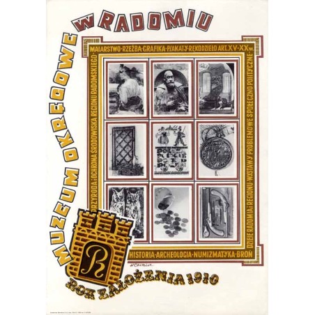 Muzeum Okręgowe w Radomiu. Rok założenia 1910. Przyroda i ochrona środowiska Regionu Radomskiego, malarstwo, rzeźba, grafika, pl
