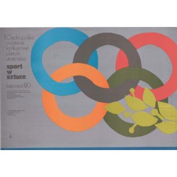 II Ogólnopolska Wystawa Konkursowa Plastyki Amatorskiej "Sport w sztuce" Katowice'80