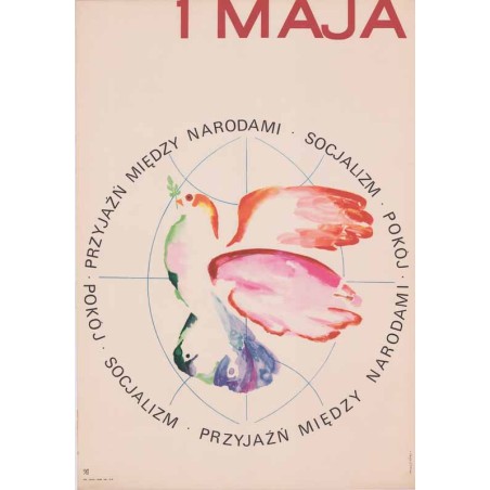 1 maja · pokój · socjalizm · przyjaźń między narodami