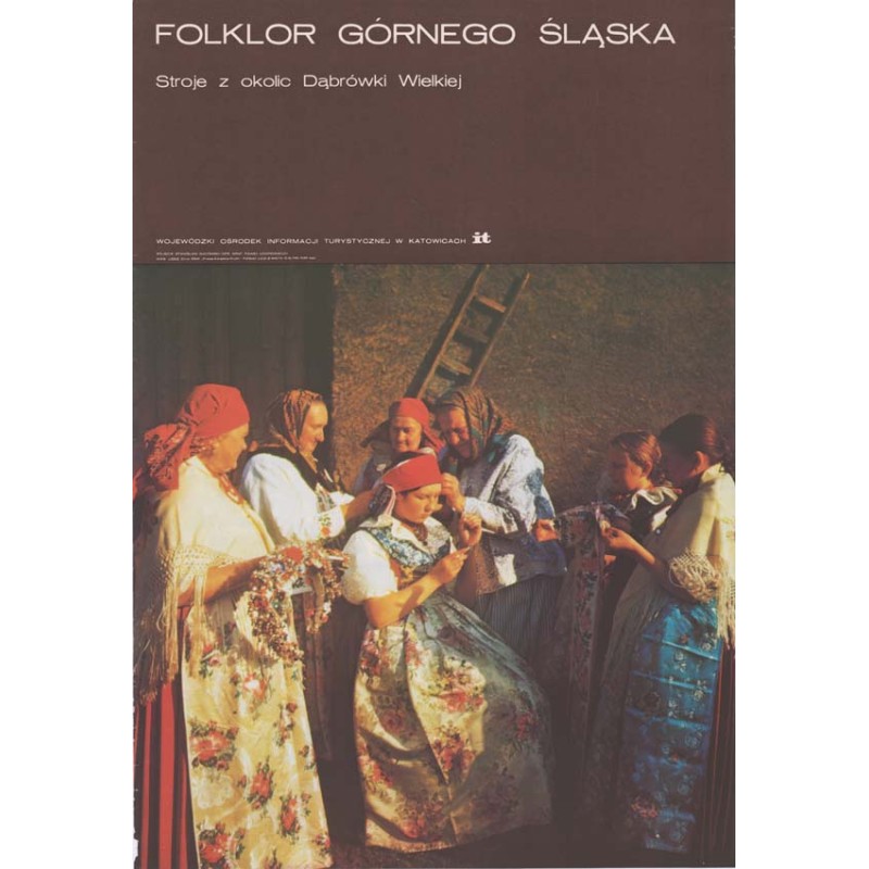 Folklor Górnego Śląska. Stroje z okolic Dąbrówki Wielkiej [Piekary Śląskie]