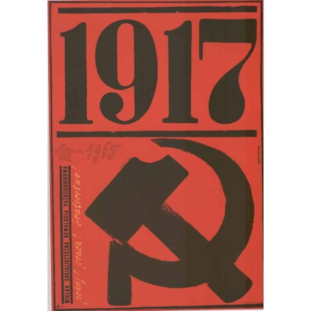 1917-1965 Wielka Socjalistyczna Rewolucja Październikowa pokój! praca! braterstwo!
