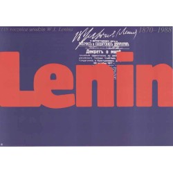 Lenin 118 rocznica urodzin W. I. Lenina 1870-1988