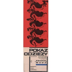 Pokaz odzieży organizator "Społem" Wojewódzki Zakład Usług Handlowych Dział Reklamy Zespół "Moda" PSS Społem
