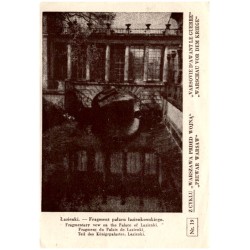 Łazienki. - Fragment pałacu łazienkowskiego. [...]