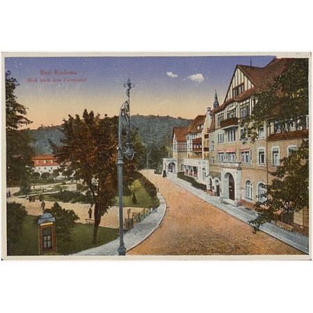 Bad Kudowa. Blick nach dem Fürstenhof