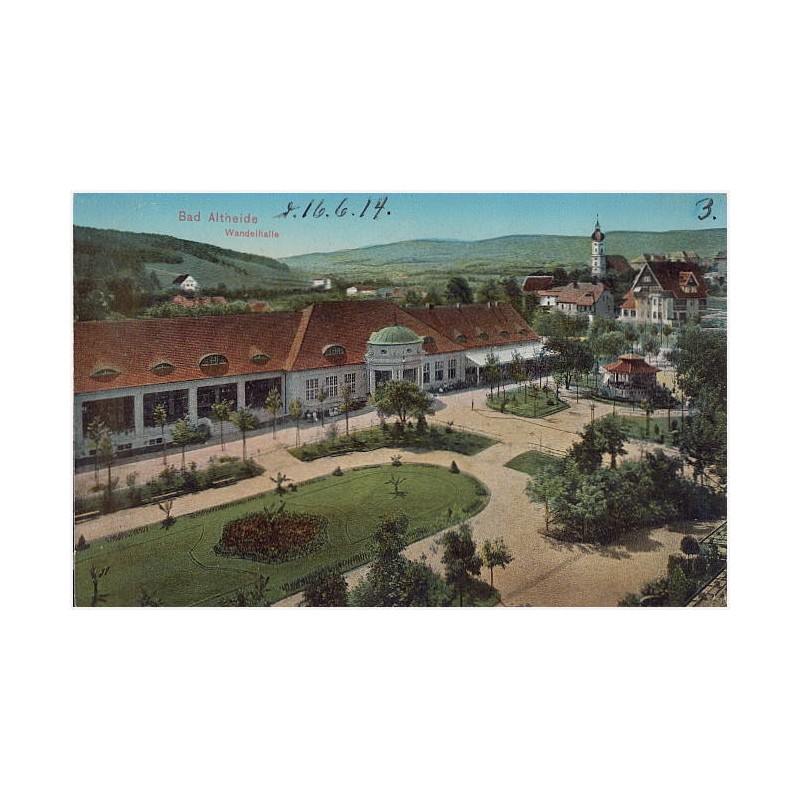 Bad Altheide. Wandelhalle