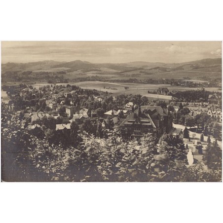 Herzbad Kudowa. Blick vom Schloßberg