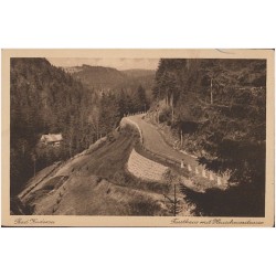 Bad Kudowa. Forsthaus mit Heuscheuerstrasse