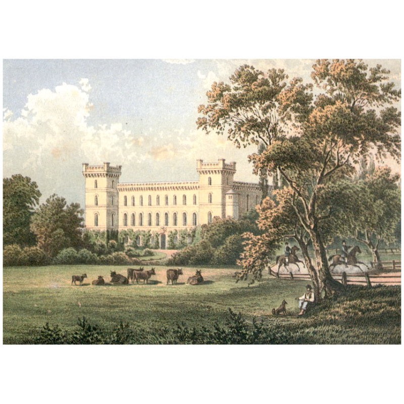 Pałac w Izbicku k. Opola. Stubendorf