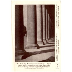 Plac Teatralny. Kolumny Teatru Wielkiego - Opery. [...]