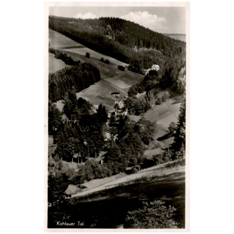 Kohlauer Tal. / Rewers: Haus "Bergheimat" Bad Reinerz, Kohlauer Tal. Bes. Max Lzieselsky / Fernsprecher 248