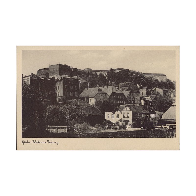 Glatz - Blick zur Festung