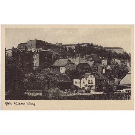 Glatz - Blick zur Festung