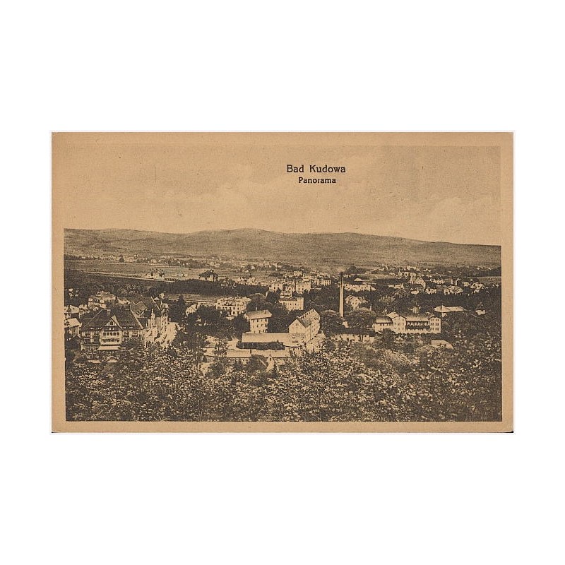Bad Kudowa. Panorama