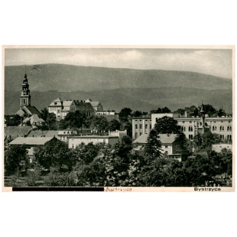 [Panorama von Habelschwerdt / Schles]. Bystrzyca