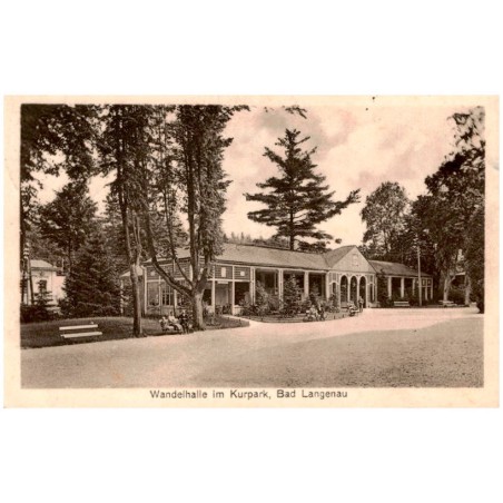 Wandelhalle im Kurpark, Bad Langenau