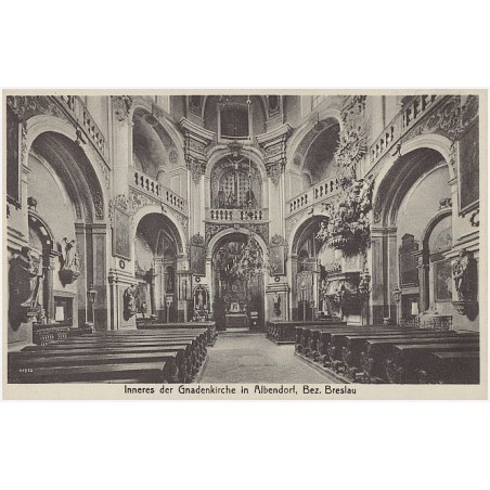 Inneres der Gnadenkirche in Albendorf, Bez. Breslau 21912
