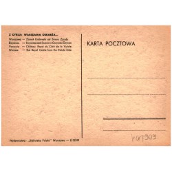 Warszawa - Zamek Królewski od Strony Zjazdu [...]