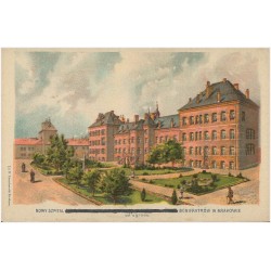 Nowy Szpital [Jubileuszowy Imienia Cesarza Franciszka Józefa] Bonifratrów w Krakowie od ogrodu