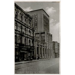 Königshütte. Adolf-Hitler-Str. m. Hochhaus