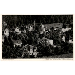 Bad Reinerz. Willen im Kurpark mit Franziskusheim.