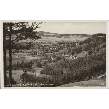 Bad Kudowa. Kudowa Tal u. Schlossberg