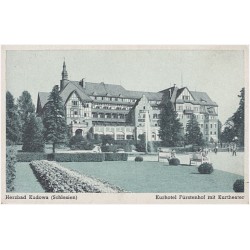 Herzbad Kudowa (Schlesien). Kurhotel Fürstenhof mit Kurtheater