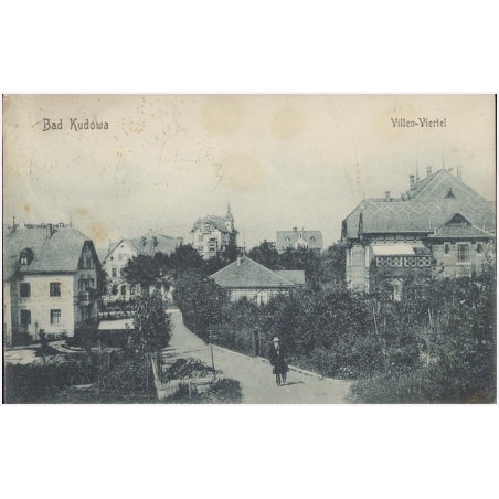 Bad Kudowa. Villen-Viertel