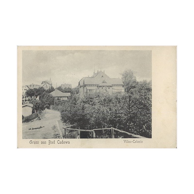 Gruss aus Bad Cudowa. Villen-Colonie