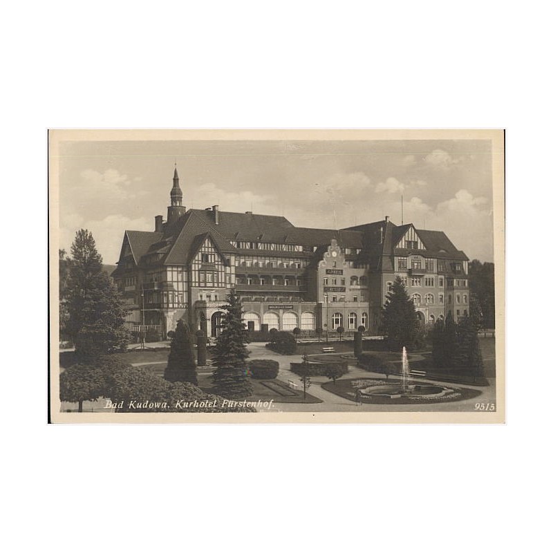 Bad Kudowa. Kurhotel Fürstenhof