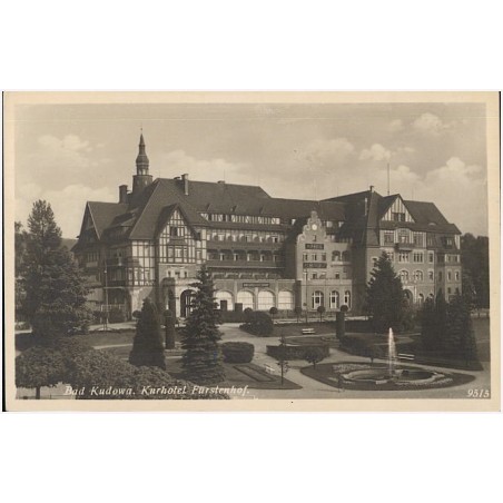 Bad Kudowa. Kurhotel Fürstenhof