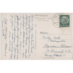 Herzheilbad Altheide. Blick auf die kath. Kirche. Brunnenhalle. Teilansicht. Kurhaus. Partie im Kurpark. Neues Badehaus. Partie