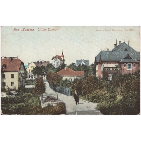 Bad Kudowa. Villen-Viertel